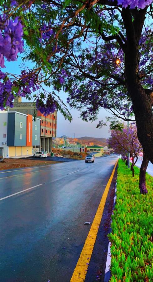 الجوهرة الزرقاء بجوار قرية السماء - سما अपार्टमेंट Abha